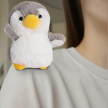 Shoulder Plush, Magnetic Plushs Toy Riding Stuffed Animals Toy, Cute Stuffed Doll with Magnet, Shoulder Parrot Plush Toy Home Decoration for Birthday Party Holiday Christmas Gift B.