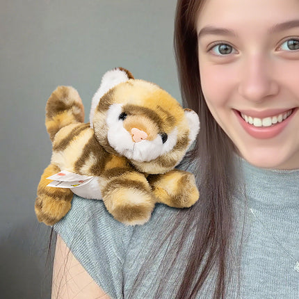 Shoulder Plush, Magnetic Plushs Toy Riding Stuffed Animals Toy, Cute Stuffed Doll with Magnet, Shoulder Parrot Plush Toy Home Decoration for Birthday Party Holiday Christmas Gift K.