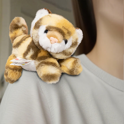 Shoulder Plush, Magnetic Plushs Toy Riding Stuffed Animals Toy, Cute Stuffed Doll with Magnet, Shoulder Parrot Plush Toy Home Decoration for Birthday Party Holiday Christmas Gift K.