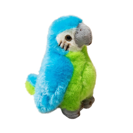 Shoulder Plush, Magnetic Plushs Toy Riding Stuffed Animals Toy, Cute Stuffed Doll with Magnet, Shoulder Parrot Plush Toy Home Decoration for Birthday Party Holiday Christmas Gift L.