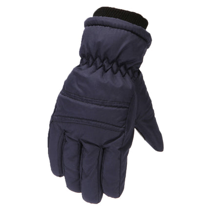 GXWEA 2T Gloves Kids Waterproof Gloves Kids Gloves Winter Gloves Thick Gloves Stretchy Warm Gloves Boys Girls 6-11 Year 4-8 Year AHA1 kids snow gloves Navy.