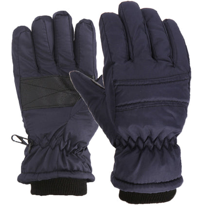 GXWEA 2T Gloves Kids Waterproof Gloves Kids Gloves Winter Gloves Thick Gloves Stretchy Warm Gloves Boys Girls 6-11 Year 7-12 Year AHA1 kids snow gloves Navy.