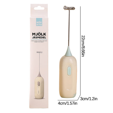 Handheld Stirrer, Electrical Stainless Steel Battery Operated Coffee Stirrer, Milk Frother Coffee Egg Mixers for Crafts Tumbler, DIY Making A.