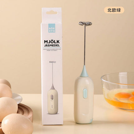 Handheld Stirrer, Electrical Stainless Steel Battery Operated Coffee Stirrer, Milk Frother Coffee Egg Mixers for Crafts Tumbler, DIY Making A.