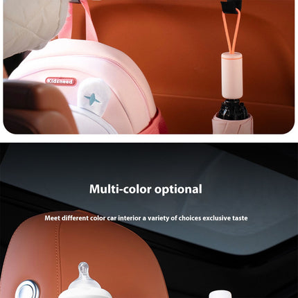 Backseat Car Organizer, Back Seat Cup Holders for Cars, Multifunctional Car Organizers and Storage, Car Seat Organizer, Car Tissue Organizer with 2 Cup Holder, for Glasses Phones Keys and Cards Black.