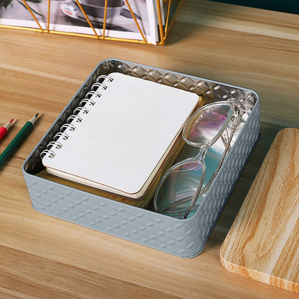 Cake Tins with Lids, Decorative Metal Cookie Snack Jars, Iron Packaging Box, Holiday Parties Reusable Food Storage Containers, Storage Box, for Cookies Candy Chocolate Packaging Pink.