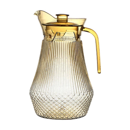 Acrylic Pitcher, Clear Plastic Water Pitchers with Lid and Spout, Iced Tea Pitcher Beverage Containers for Fridge, Juice, Sangria, Lemonade, Shatter-proof, BPA-Free Clear.