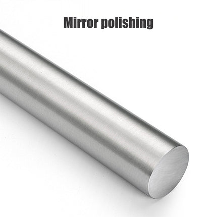 Rolling Pin, Baking Dough Roller, Rolling Pin, Stainless Steel Rolling Pin, Dough Rollers, for Baking Kitchen Utensils, for Dumpling, Tortilla, Pizza, Pie, Bread, Pastry Silver,L.