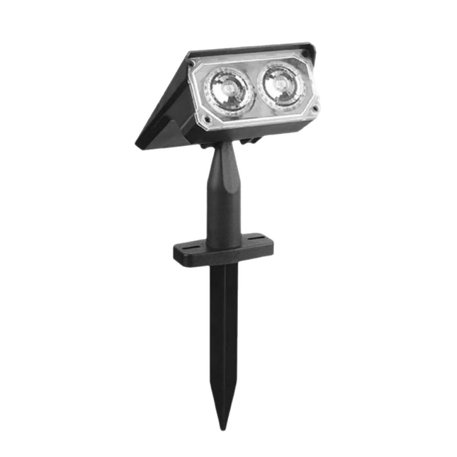 Solar Spot Lights Outdoor for Flag, Tree, Sign, Mailbox, Solar Lights Outdoor Waterproof, Bright Landscape Spotlights, Dusk to Dawn Lighting, for Yard Patio Garden Pathway A.