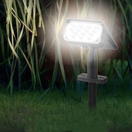 Solar Spot Lights Outdoor for Flag, Tree, Sign, Mailbox, Solar Lights Outdoor Waterproof, Bright Landscape Spotlights, Dusk to Dawn Lighting, for Yard Patio Garden Pathway A.