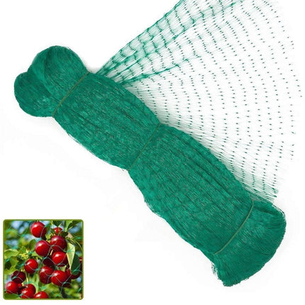 Tutuviw Bird Netting Garden Netting Pest Barrier,Cicada Netting for Garden Against Birds, Deer,Squirrels(13 x 19.8ft Green).