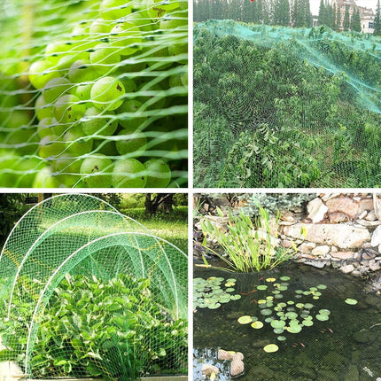 Tutuviw Bird Netting Garden Netting Pest Barrier,Cicada Netting for Garden Against Birds, Deer,Squirrels(13 x 19.8ft Green).