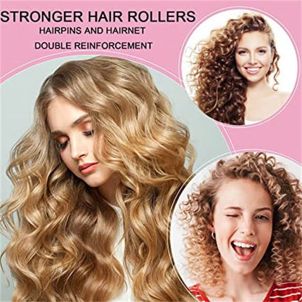 Self Grip Small Hair Curlers,Hair Rollers Curlers,Salon Hairdressing Curlers,DIY Curly Hairstyle Hair Rollers for Women Medium Short Hair (Gripping Sticky Rollers 0.6" 12PCS), Random color 6PCS.
