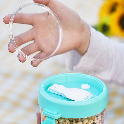 BOBASNDM Polycarbonate White PC Leakproof Yogurt Container Pink.