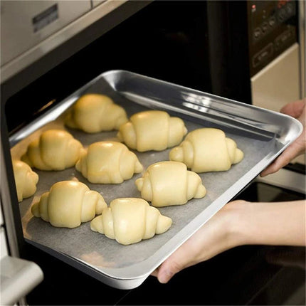 Baking Sheet With Cooling Rack, Half Sheet Pan With Wire Rack Set, Oven Baking Tray and Rack Set,15.75x11.8inch,Non Toxic & Easy Clean,Heavy Duty 9".