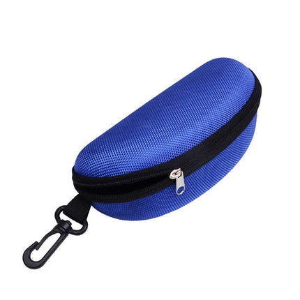 opvise Sunglasses Case Solid Large Space Waterproof Protective Glasses Case Travel Box for Adult Blue.
