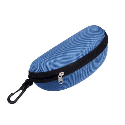 opvise Sunglasses Case Solid Large Space Waterproof Protective Glasses Case Travel Box for Adult Coffe.