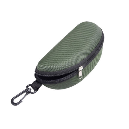 opvise Sunglasses Case Solid Large Space Waterproof Protective Glasses Case Travel Box for Adult Orange.