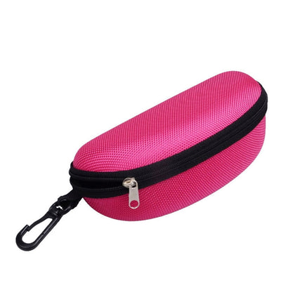 opvise Sunglasses Case Solid Large Space Waterproof Protective Glasses Case Travel Box for Adult Silver.