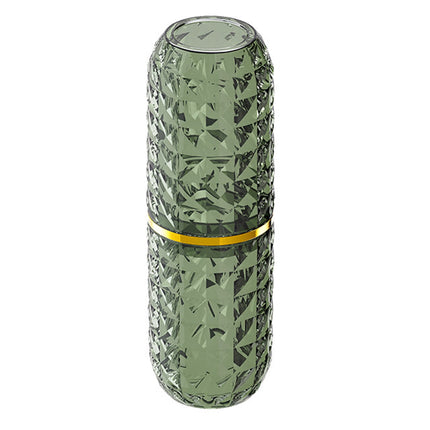 harmtty Toothbrush Box Large Capacity Light Luxury Portable Travel Toothbrush Toothpaste Holder Case for Bathroom Clear.