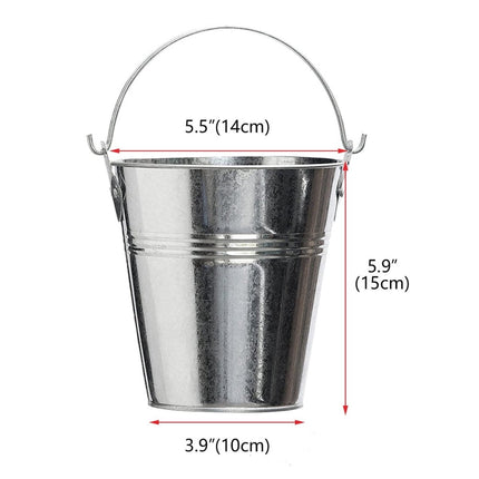 Grill Bucket for Grease, Grease Bucket with 12 Pcs Drip Grease Liners, Grill Smoker Bucket, for Camp Chef, for Traeger 20/22/34 Series, Pit Boss, Pellet Oklahoma Joe Rec Tec.