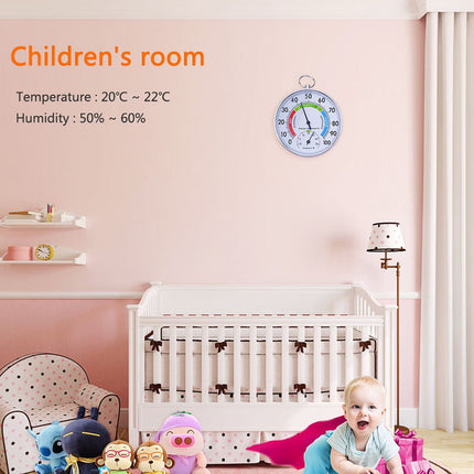 Thermometer and Hygrometer - Ideal Greenhouse Thermometer and Humidity Meter To Monitor Maximum and Minimum Temperatures and Humidity Easily Wall Mounted Multicolor bottom.
