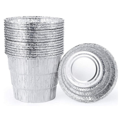 12 Pack Disposable Drip Grease Bucket Liners, Grill Drip Tray, Disposable Foil Liner for BBQ Drip Bucket.
