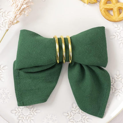 Holzlrgus Cotton Linen Napkins Bulk 17"x17" Stonewashed Cloth Dinner Napkins Rustic Thick Table Napkins for Fall Thanksgiving Christmas Party Wedding Decoration (Set of 4, Sage) Emerald Green.