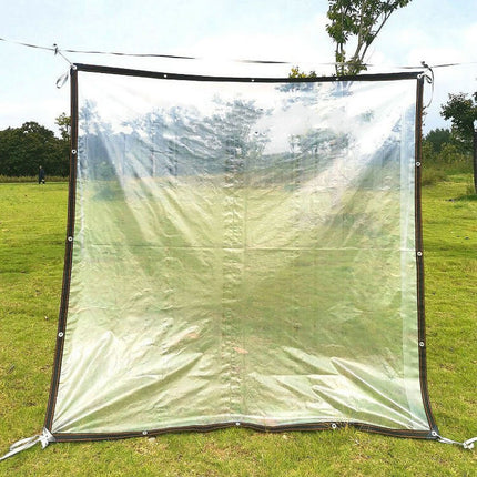 Clear Tarps Heavy Duty, Waterproof Tarpaulin Cover Greenhouse Garden Plant Patio 5 x 6.5FT 6.5*8ft.