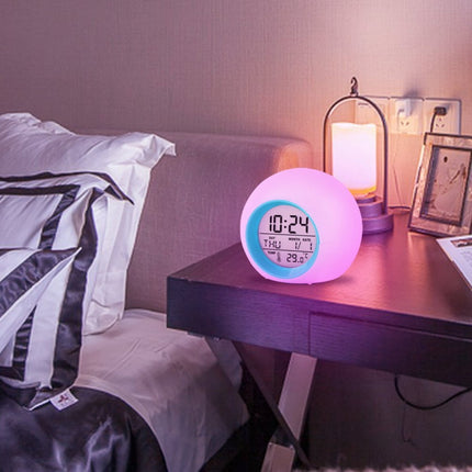 Kids Alarm Clock OK to Wake Alarm Clocks for Kids Toddlers Night Light Clock for Bedrooms with Children's Sleep Trainer Cute Clock Birthday Gift for Teen Boys Girls Colorful.