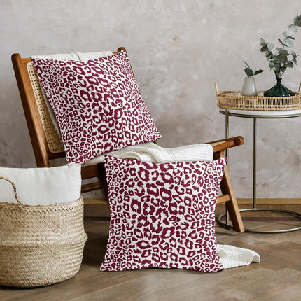 Lime Green White Leopard Print Pillow Covers 18x18 Inch Set of 2 Cheetah Animal Spots Decorative Throw Pillows For Couch Farmhouse Chinoiserie Pillow Cases Home Decor For Room Sofa Bed Porch Outdoor 16" x 16" Aqua Leopard.