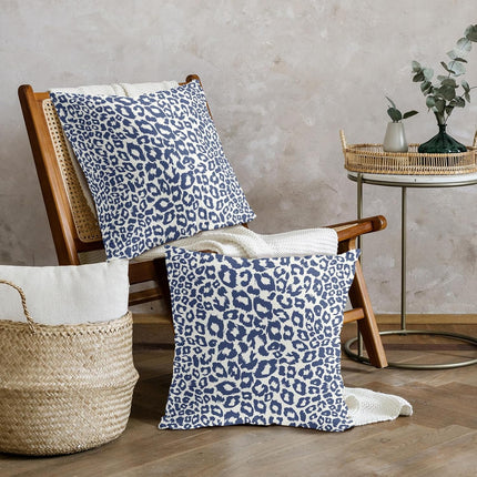 Lime Green White Leopard Print Pillow Covers 18x18 Inch Set of 2 Cheetah Animal Spots Decorative Throw Pillows For Couch Farmhouse Chinoiserie Pillow Cases Home Decor For Room Sofa Bed Porch Outdoor 18" x 18" Burgundy.