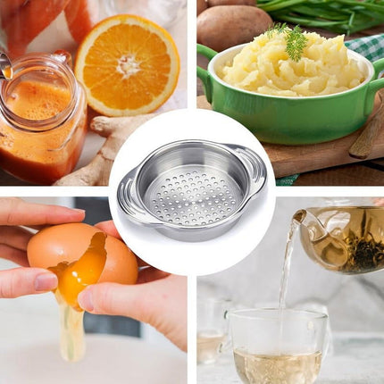 Tuna Can Strainer, 2024 New Food Grade Stainless Steel Tuna Can Strainer Press, Food Strainer, Can Colander for Home Kitchen (1 PC) 1Pack.