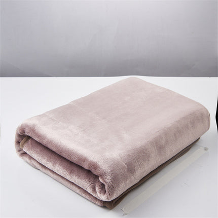 Cotton Blankets Queen Size Usb Electric Blanket Single Blanket Household Single Control Intelligent Temperature Regulating Dormitory Electric Mattress Warm Fuzzy Blanket Pink.