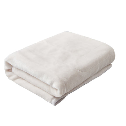 Cotton Blankets Queen Size Usb Electric Blanket Single Blanket Household Single Control Intelligent Temperature Regulating Dormitory Electric Mattress Warm Fuzzy Blanket White.