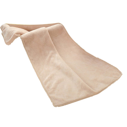 1Pc Microfiber Hair Towel Soft Super Absorbent Microfiber Microfiber Hair Towel Wraps Women for Gym Camel.