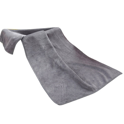1Pc Microfiber Hair Towel Soft Super Absorbent Microfiber Microfiber Hair Towel Wraps Women for Gym Grey.