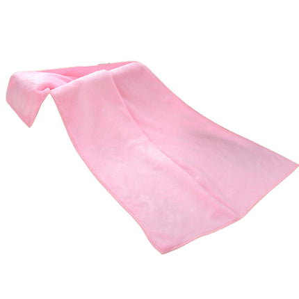 1Pc Microfiber Hair Towel Soft Super Absorbent Microfiber Microfiber Hair Towel Wraps Women for Gym Light Pink.