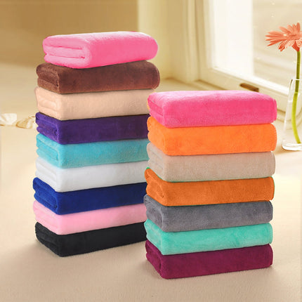 1Pc Microfiber Hair Towel Soft Super Absorbent Microfiber Microfiber Hair Towel Wraps Women for Gym White.