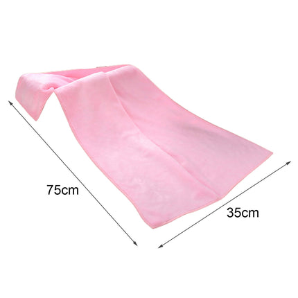1Pc Microfiber Hair Towel Soft Super Absorbent Microfiber Microfiber Hair Towel Wraps Women for Gym White.