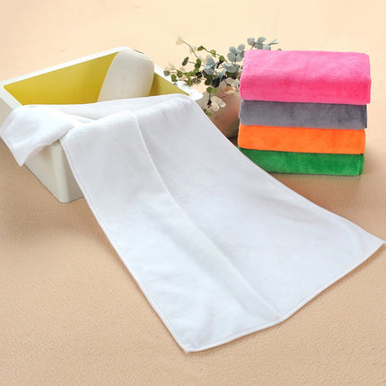 1Pc Microfiber Hair Towel Soft Super Absorbent Microfiber Microfiber Hair Towel Wraps Women for Gym White.