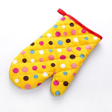 Poaug Oven Mitts on Sale Clearance 2Pc Oven Gloves Grill Gloves Slippery Cooking Gloves for Cooking Baking Grilling Yellow Z12-Hot Pink.