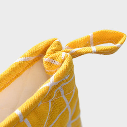 Poaug Oven Mitts on Sale Clearance 2Pc Oven Gloves Grill Gloves Slippery Cooking Gloves for Cooking Baking Grilling Yellow Z3-Yellow.