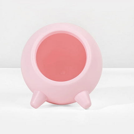 Visland House Semi-closed Keep Warm Burrowing Comfortable Hamster House Large Hideout for Hedgehog Chinchilla Bear Dragon nest Hamster Accessories Pink.
