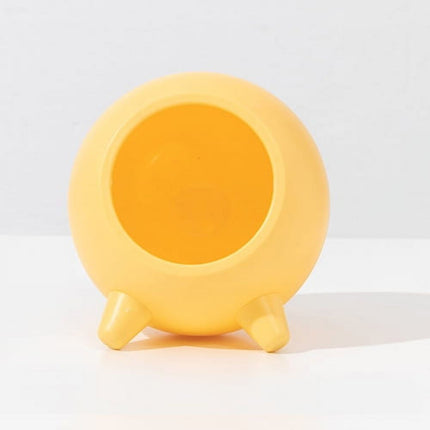 Visland House Semi-closed Keep Warm Burrowing Comfortable Hamster House Large Hideout for Hedgehog Chinchilla Bear Dragon nest Hamster Accessories Yellow.