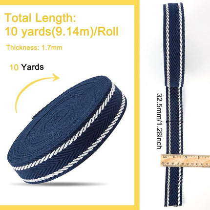 5 Yards Polycotton Jacquard Arrow Ribbon Clothes Accessories Olive 1-1/2 inch(38mm).