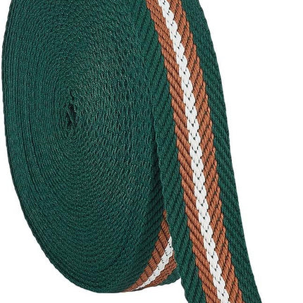 5 Yards Polycotton Jacquard Arrow Ribbon Clothes Accessories Olive 1-1/2 inch(38mm).