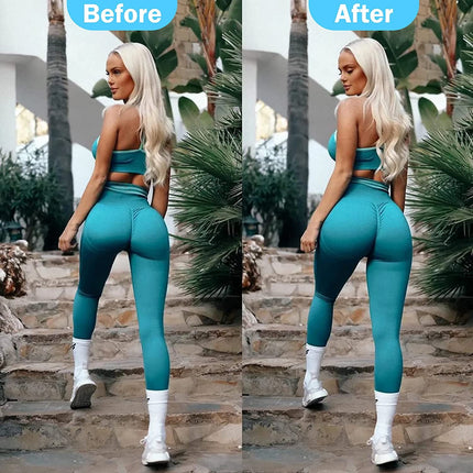 Blood Flow Restriction Bands for Women Glutes & Hip Building, Occlusion Training Bands, Best Fabric Resistance Bands for Exercising Your Butt, Squat, Thigh, Fitness Blue.