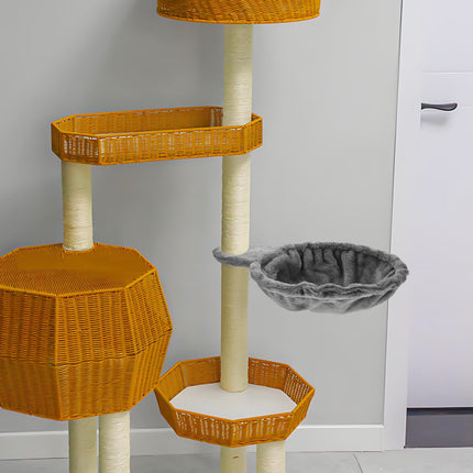 Large Cat Tree Hammock Bed Attachment Deep Basket Replacement Part Accessory.