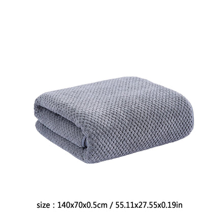 Chmadoxn Bath Towel, Oversize Bath Towel, 55×28 Inch Large Microfiber Bath Towels, Soft, Absorbent, and Quick Dry Towels for Bathroom, Pool, Beach, Swim, and Yoga, Large Bathroom Towels for Daily Use 55×28 in Gray.